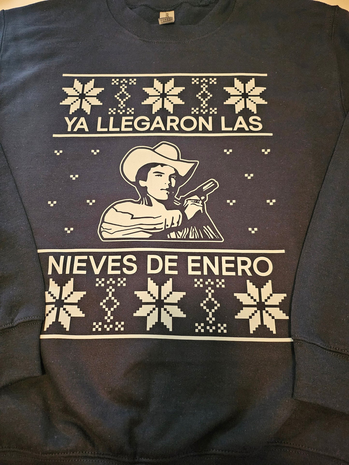 Nieves de Enero Corrido Adult Ugly Christmas Sweater