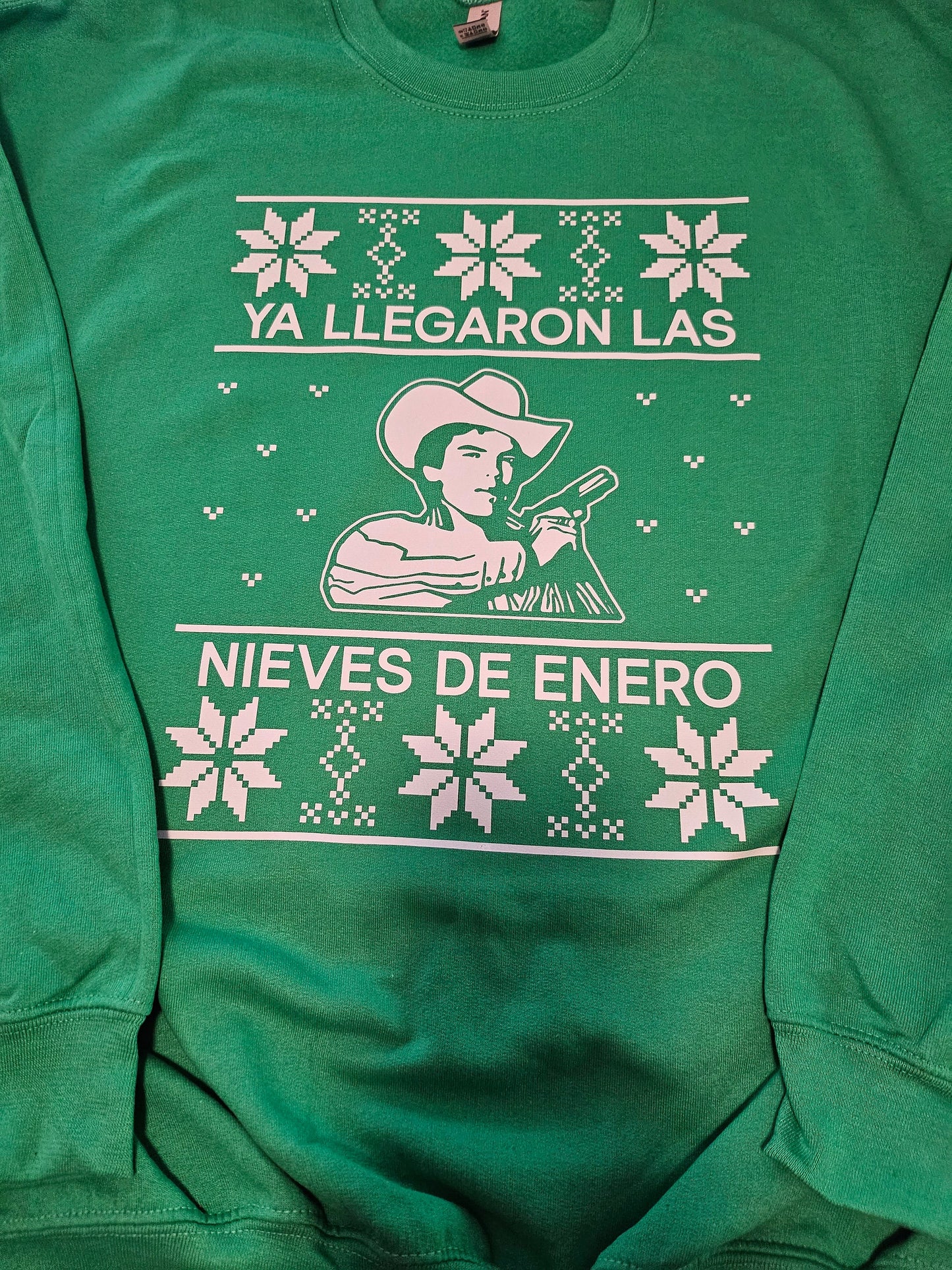 Nieves de Enero Corrido Adult Ugly Christmas Sweater