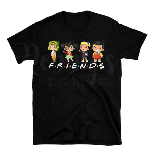 Chavo del Ocho Friends Inspired T-Shirt, Friends Chavo and Friends Shirt