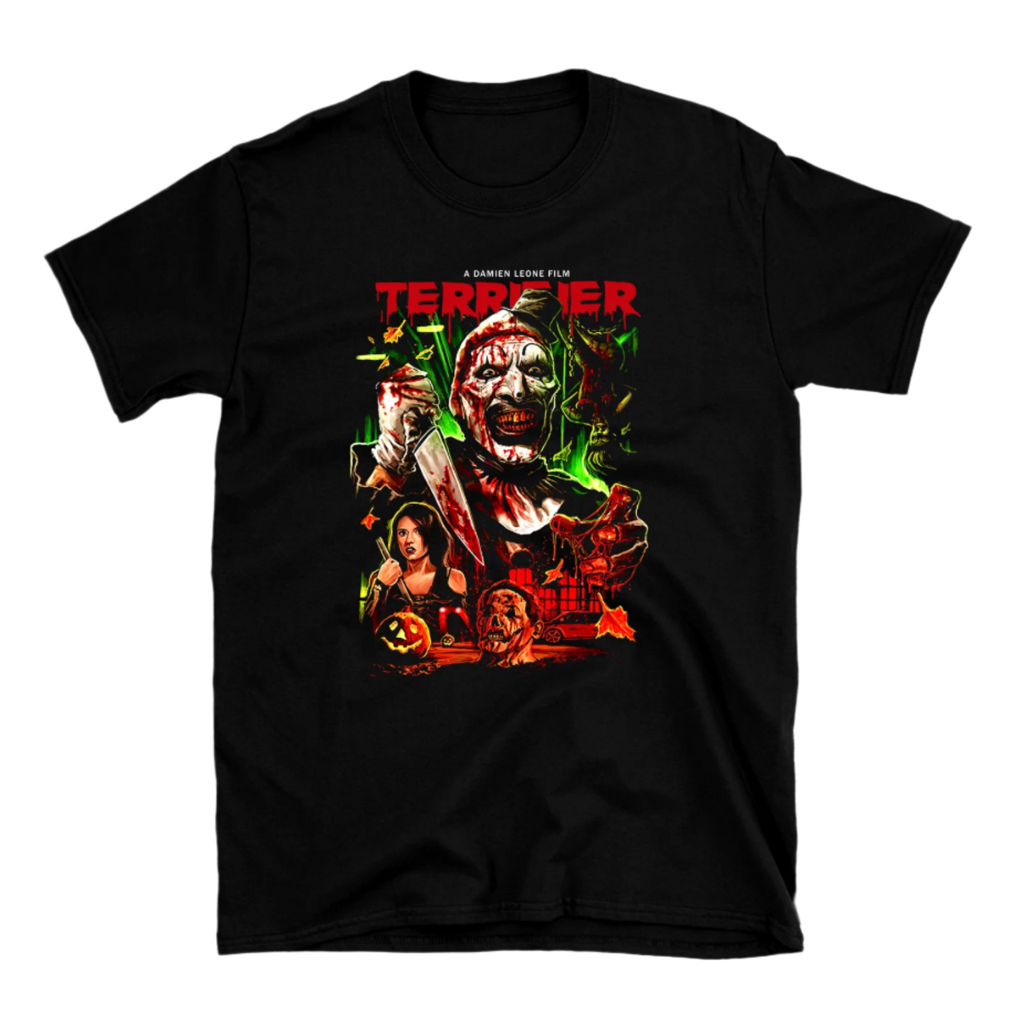 Killer Clown Horror Movie Fans Halloween Shirt, Horror Movie Graphic Tee Shirt, Halloween Shirt