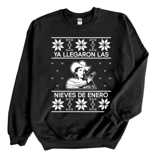 Nieves de Enero Corrido Adult Ugly Christmas Sweater