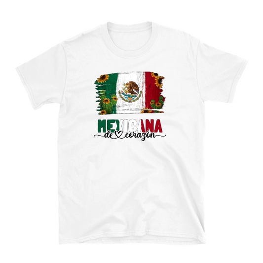 Mexicana de Corazon T-Shirt, Mexican by Heart Tee Shirt